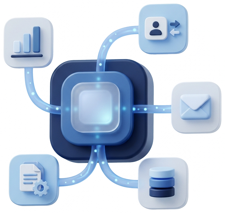 I tuoi software dialogano senza passaggi manuali